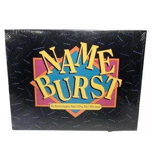 Vintage NAME BURST game New